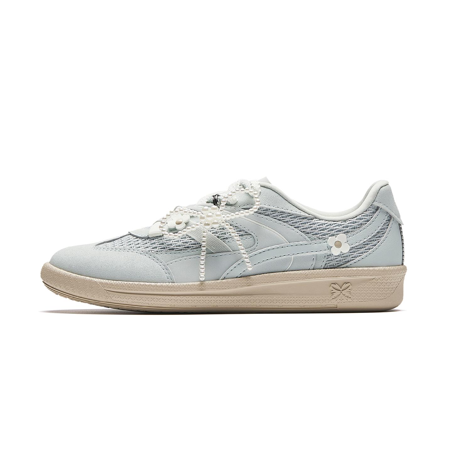 Anta Little White Flower Shock Absorbing Wear Resistant Lightweight Breathable Trendy Versatile Comfortable Skate Shoes Women skate shoes 122628036-3 38