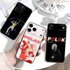 PLK French Rapper Phone Case For IPhone 17,16,15,14,13,12,11,Plus,Pro,Max,Plus,XS,soft Case Black Silicone