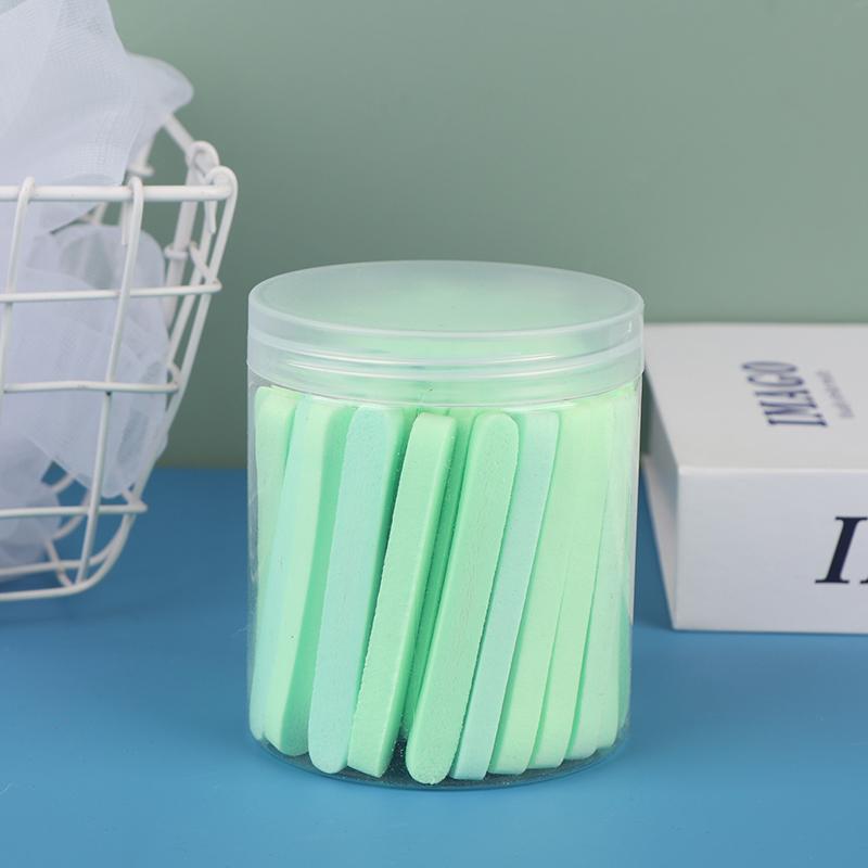 50Pcs Comp1.Ressed Face Wash Wash Face Sponge Clean Face Disposable Powder Puff Face Cleansing Cotton Pad Cleansing Beauty Strip