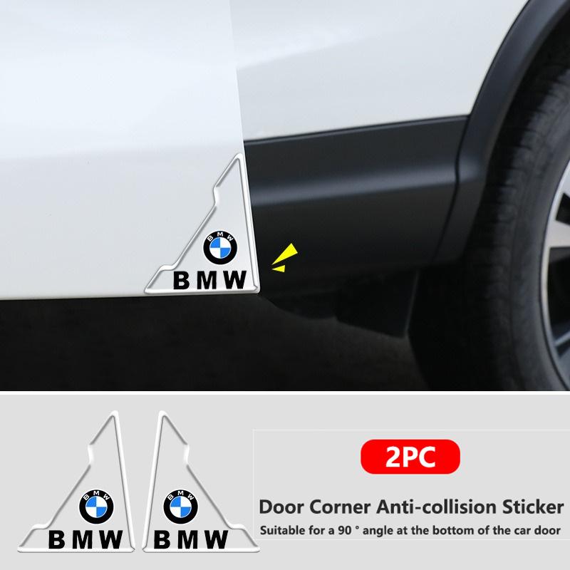 2PC Car Door Corner Protective Cover Door Corner Anti-collision Guard Cover For BMW 1 3 5 7 Series X1 X3 X4 X5 E30 F30 M3 M4 E39
