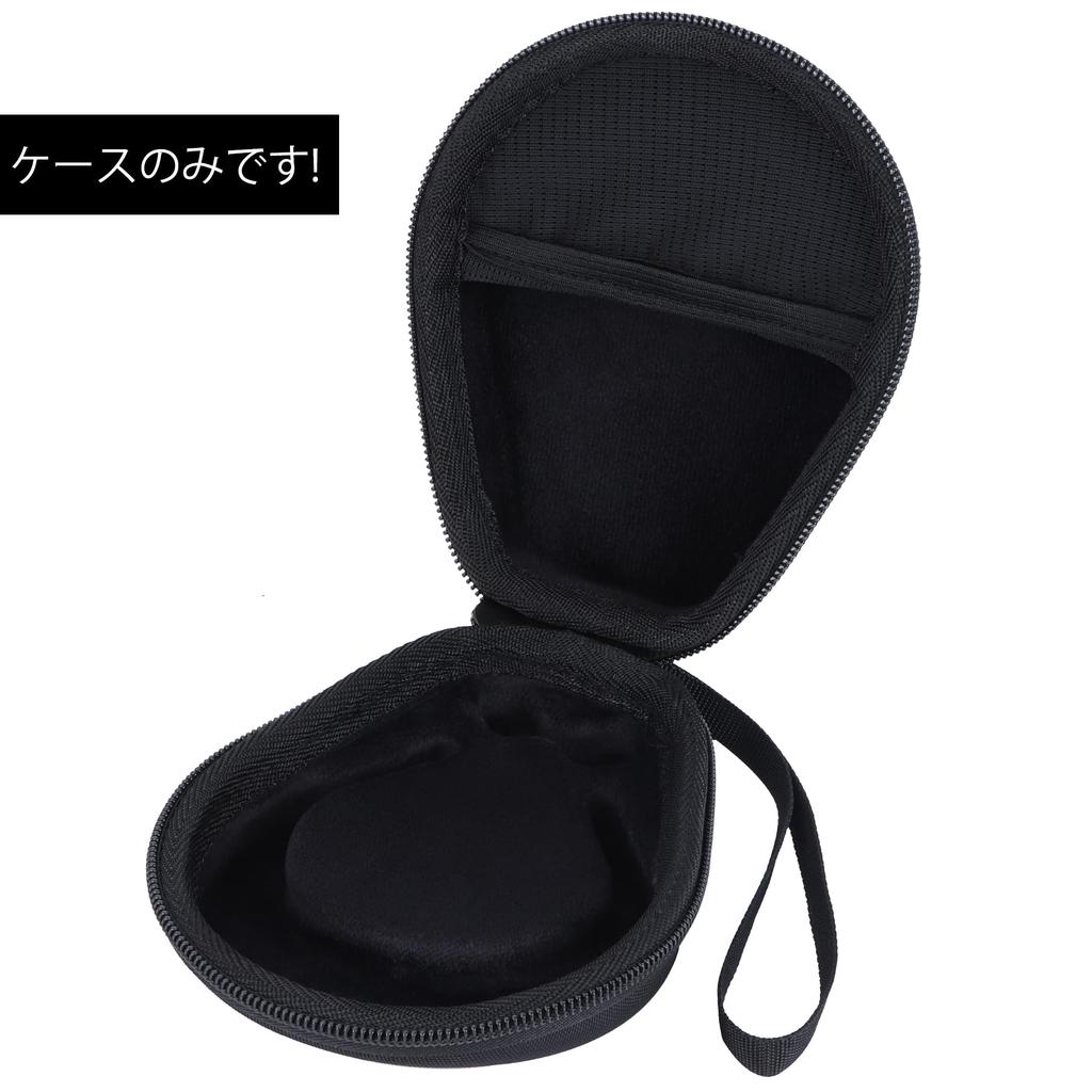 Lebakort Storage Case Compatible with Shokz OpenRun/Pro/mini/Pro 2 / OpenSwim Pro/OpenMove Open-Ear Headphones (Black Case)