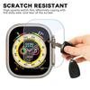 Tempered Glass Screen Protector for Apple Watch Ultra 2 49mm Smart Watch HD Glass Protective Film Cover for Apple Watch Ultra 3 49mm