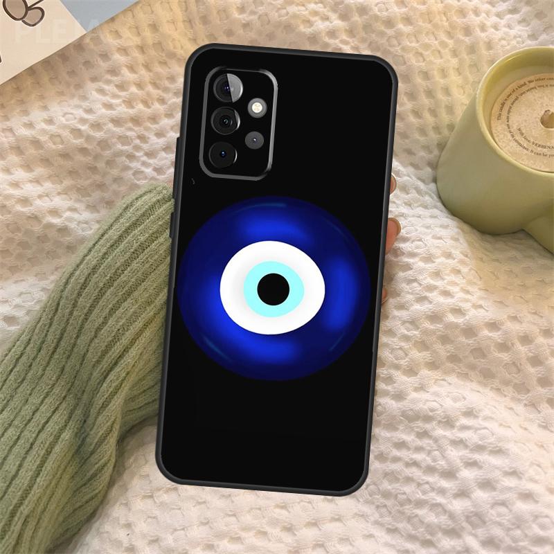 Evil Eye For Samsung Galaxy A52 A52S A32 A12 A22 A72 A21S A50 A70 A71 A51 A33 A73 A53 Cover Case