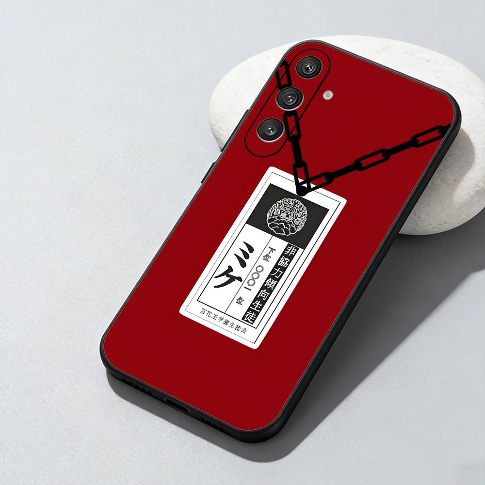 K-Kakegurui Phone Case For Samsung Galaxy A73,A72,A71,A70,A52,A51 Others Soft Black Cover