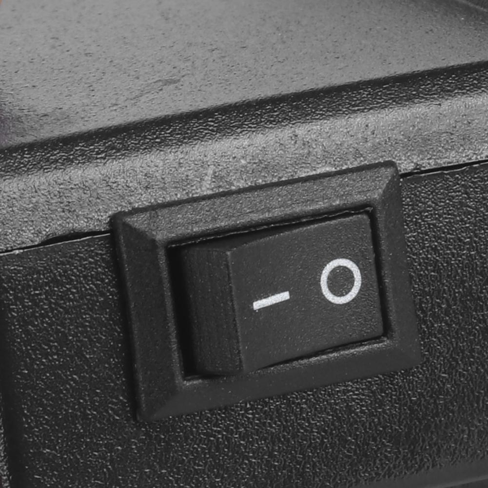   Motorcycle Dual USB   Socket Adapter with Voltmeter Display