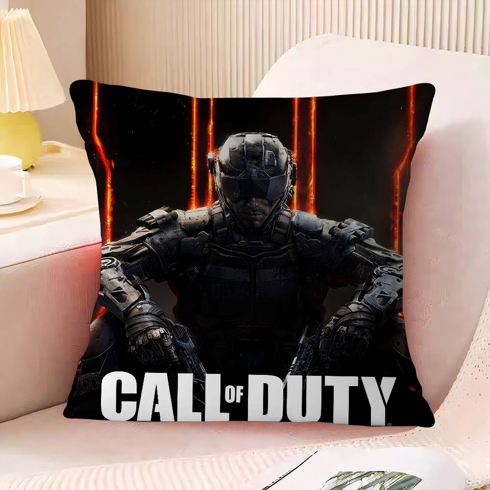 C-Call Of D-Duty Наволочка Спальня Диван Декоративная Наволочка на Подушку с Молнией Мягкая Наволочка 16x16Inch