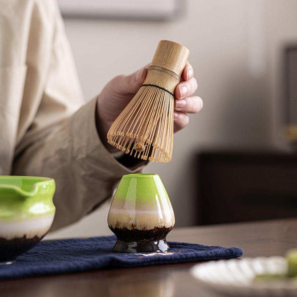 5Pcs/Set Tea Sticks Japanese Matcha Tea Set Reusable Chasen Traditional Matcha Gift  Home Brewing