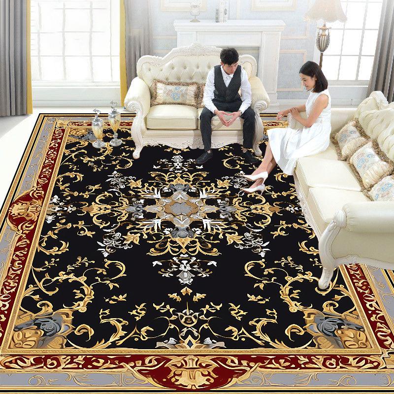 Luxury Carpets for Living Room European Large Size 200X300 Rugs for Bedroom Bedroom Decor Home Alfombra Plush Non-slip Floor Mat