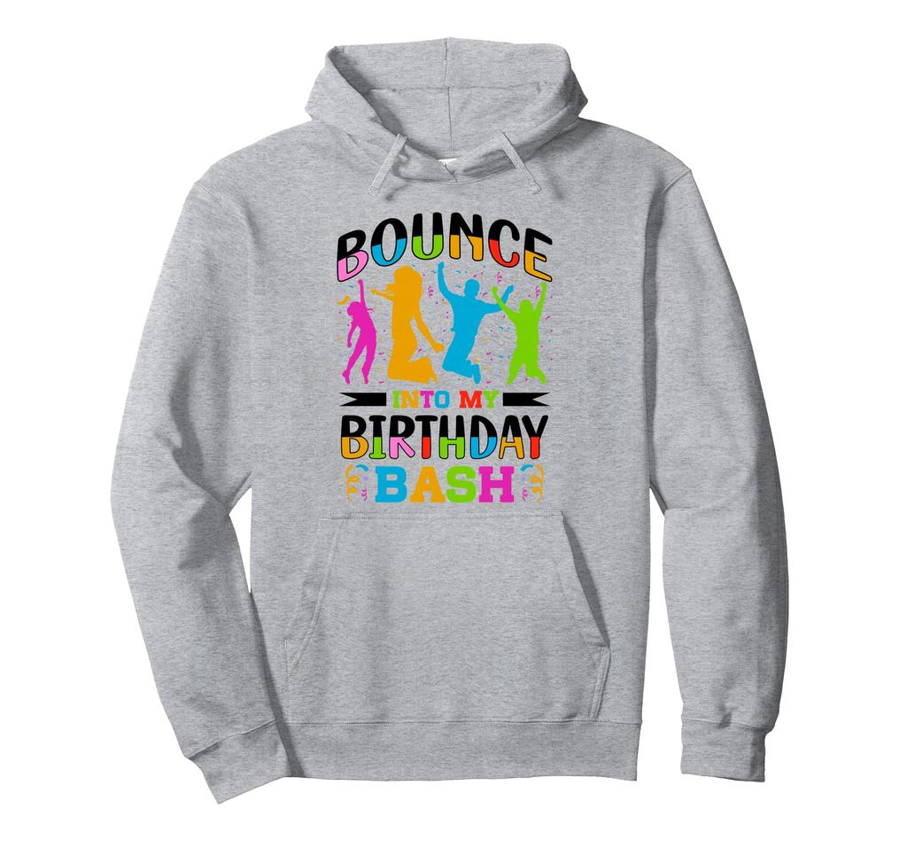 Trampoline Lover Birthday Party Jump Celebration Kids Hoodie