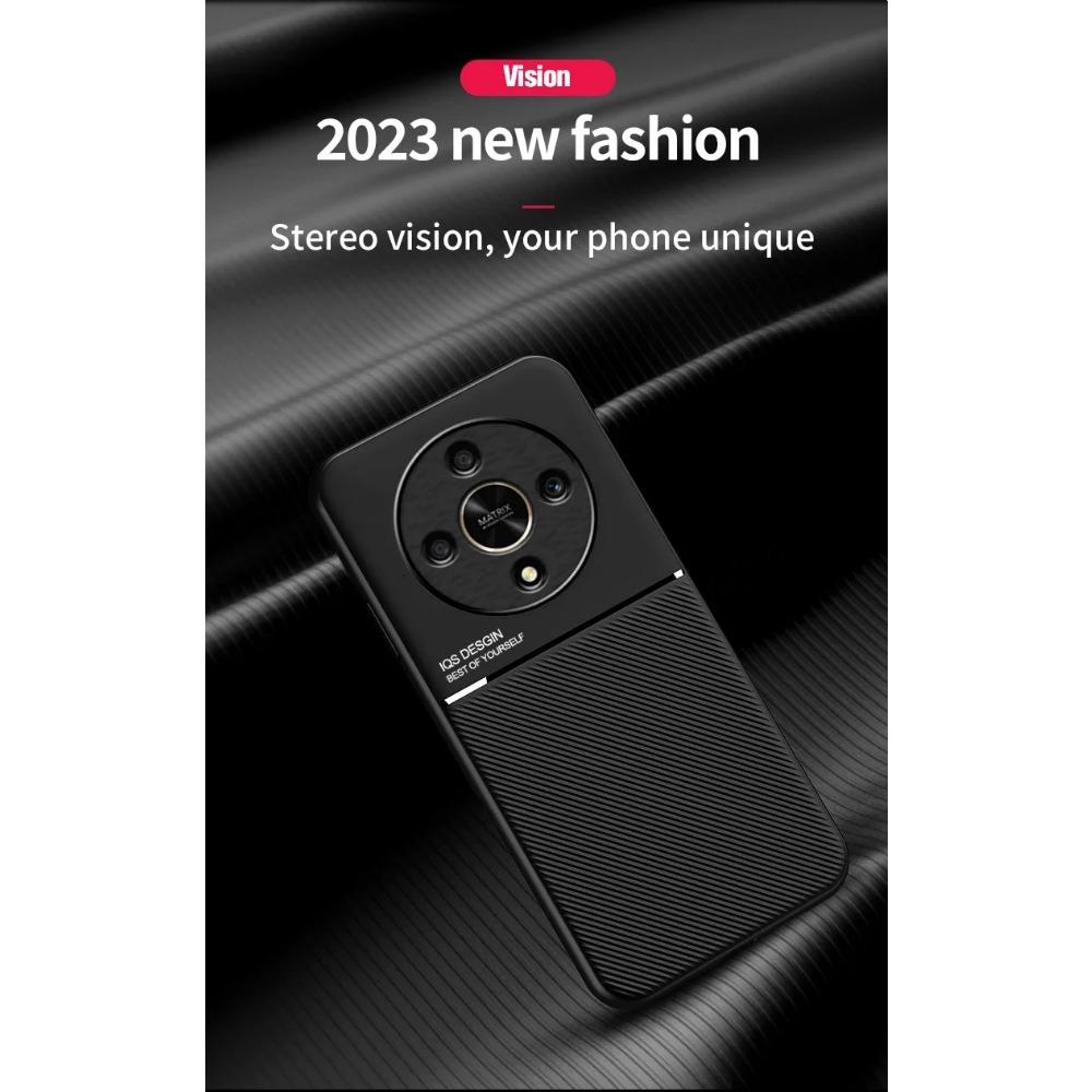 Armor Silicone Rugged Non-Slip Case for Honor Magic 6 Lite Magic6 Pro 5 Lite X9b X8b X9a 90 70 Cover Car Magnetic Holder Shockproof Holder Cover