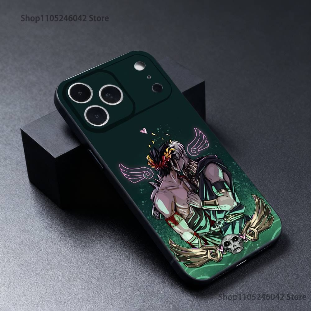 

Game H-Hades 2 Melinoe Phone Case For iPhone 17,16,15,14,13,12,11,Pro,Max,Plus Black Shockproof Soft Cover iPhone12