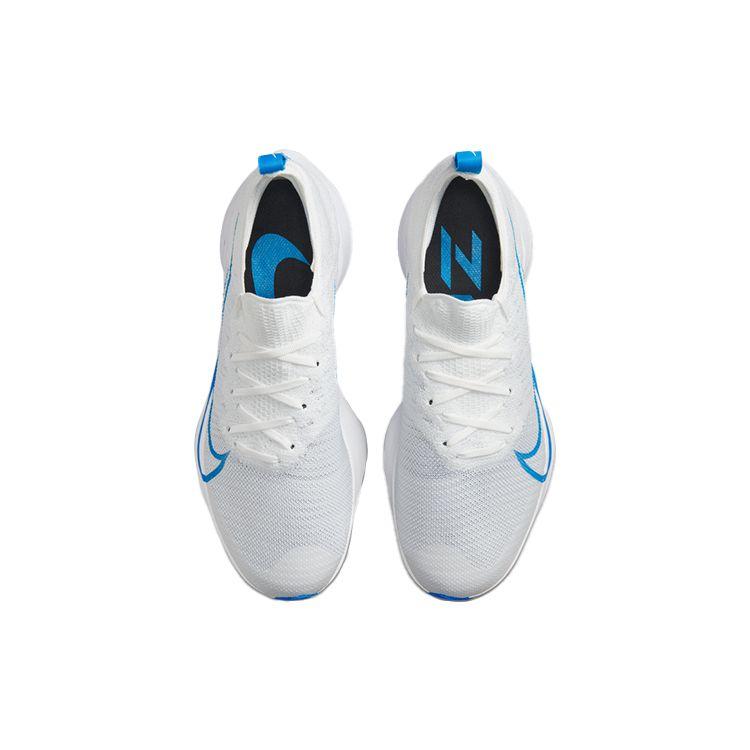Nike Air Zoom Tempo NEXT% White Photo Blue Men Sneakers Pure-Platinum Black CI9923-104