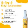 Tuco® Kids 2 In 1 Sunscreen Spray with SPF 30 | Turmeric, Licorice, Mango Butter | UVA/UVB PA++++| Ages 2-5, 5-10, 10-15 | 100 ml-Pack of 2 |