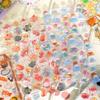 Sushi Stickers Food-themed Stickers Colorful Japanese Sushi Dessert Puffy Stickers for Scrapbooking Laptop Decorations Kawaii 3d