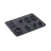 8pcs Dust Plug Bundle Silicone Dust Plugs for Game Accessories Protect Your Device from Dust & Debris for PS5 Slim