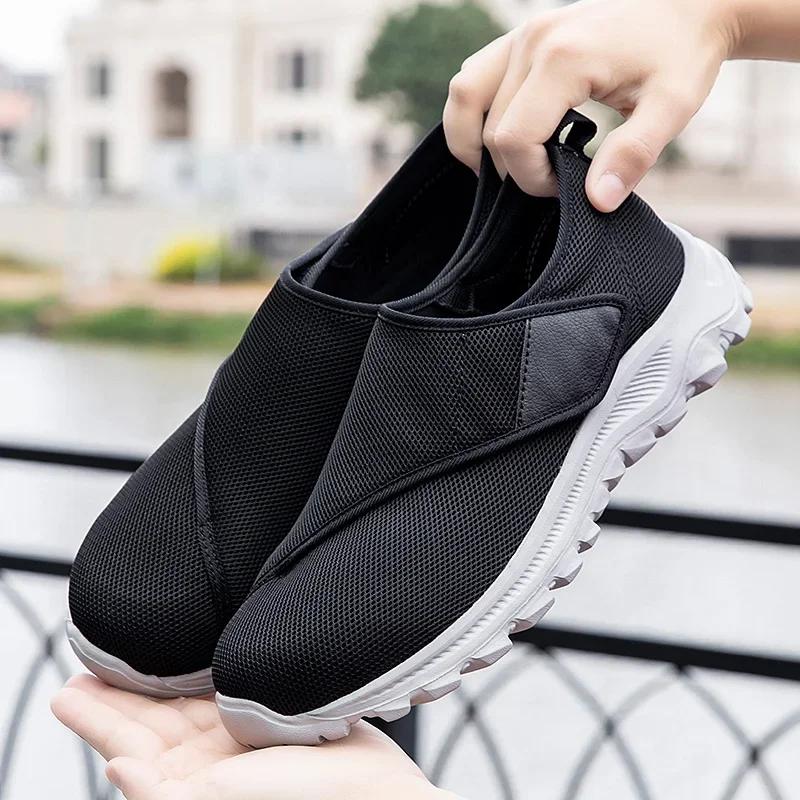 Ladies Non-Slip Rehabilitation Training Shoes Elderly Feet Convenient Casual Shoes Women Lightweight Breathable Casual Sneakers
