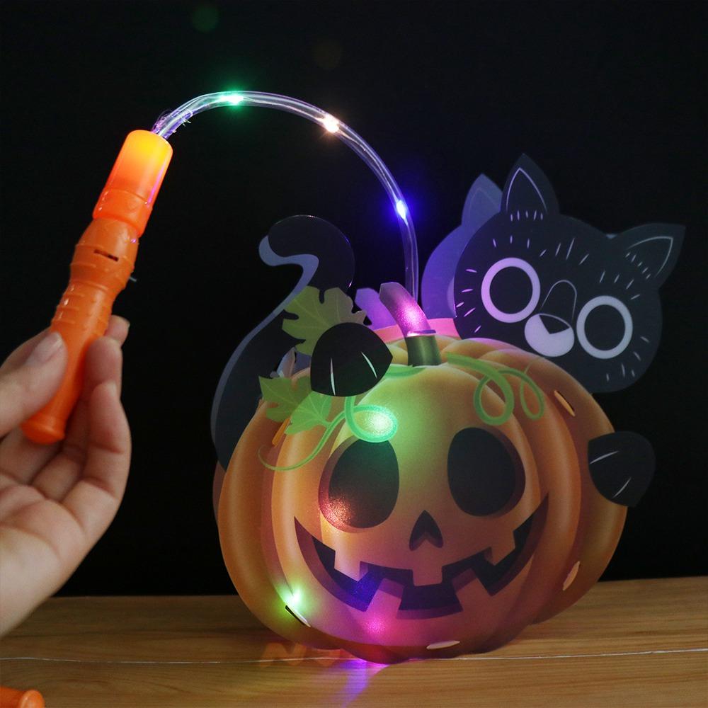 Luminous Halloween Pumpkin Lantern Glowing Ghost Festival Lantern  Kindergarten