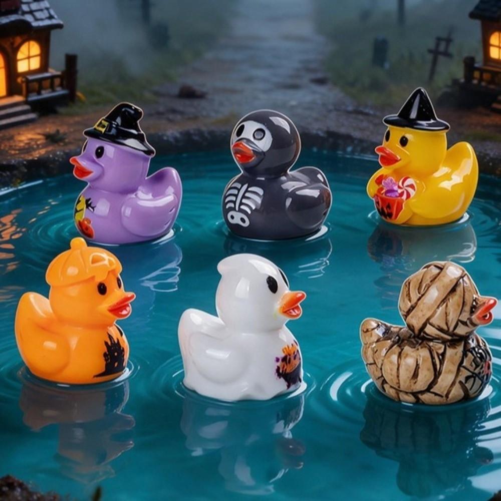 30pcs/set Festive Design Resin Garden Ornament Cartoon Style Halloween Decoration Fairy Garden