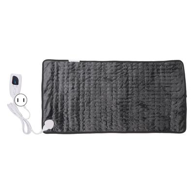 Electric Warmer Pad Soft 6 Heat Settings Auto Electric Heated Blanket Dark Green 29.9 X 15.7in US