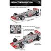 1/32 Scale Alloy Ferrari F1 Racing Car Toy Model with Retroactive Motion, Sound & Light Effects - Ideal for Kids' Racing Play & STEM Lea