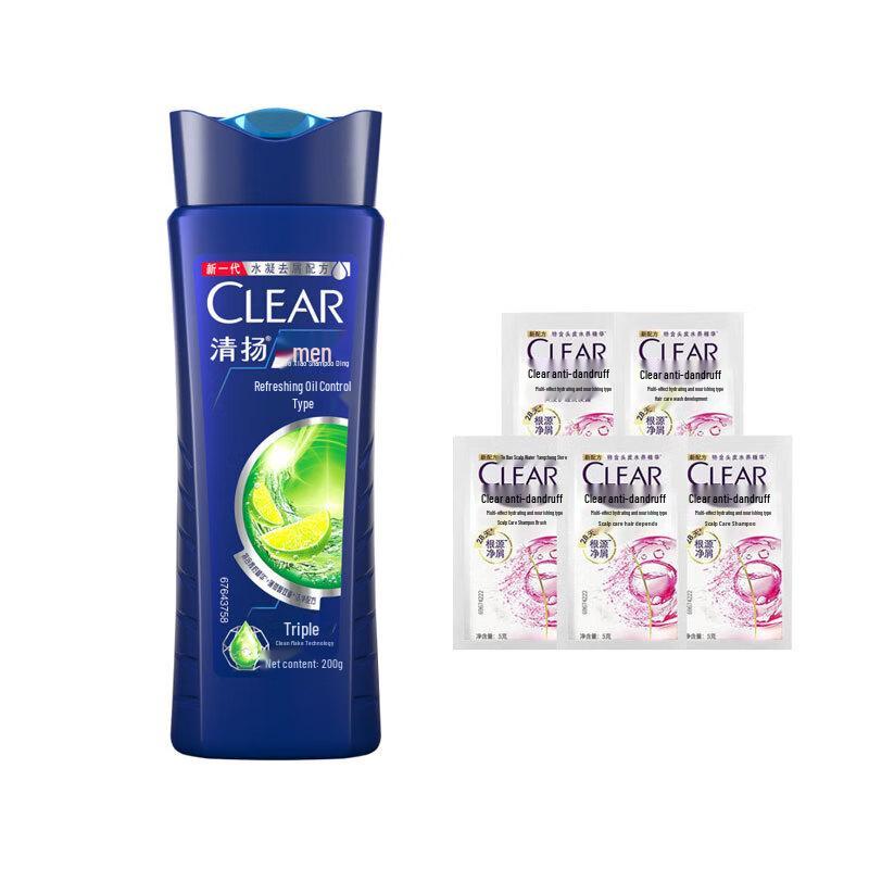 

Clear Men Anti-Dandruff Refreshing Oil Control Shampoo