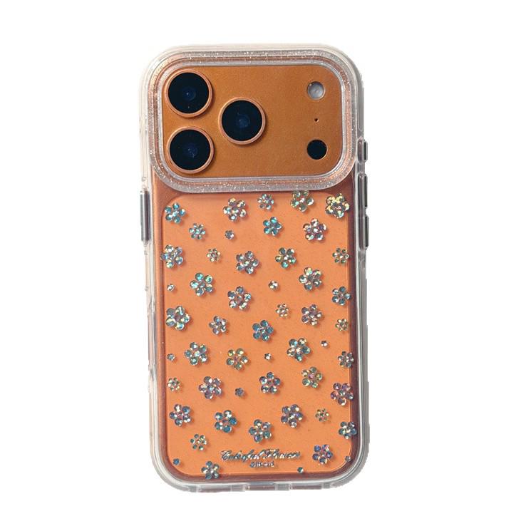 Elegant Pastel Floral Phone Case for iPhone 14/15/16 Pro Max/17