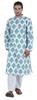 Atasi Designer Kurta For Men  s Printed Chinese Collar Summer Ethnic Party