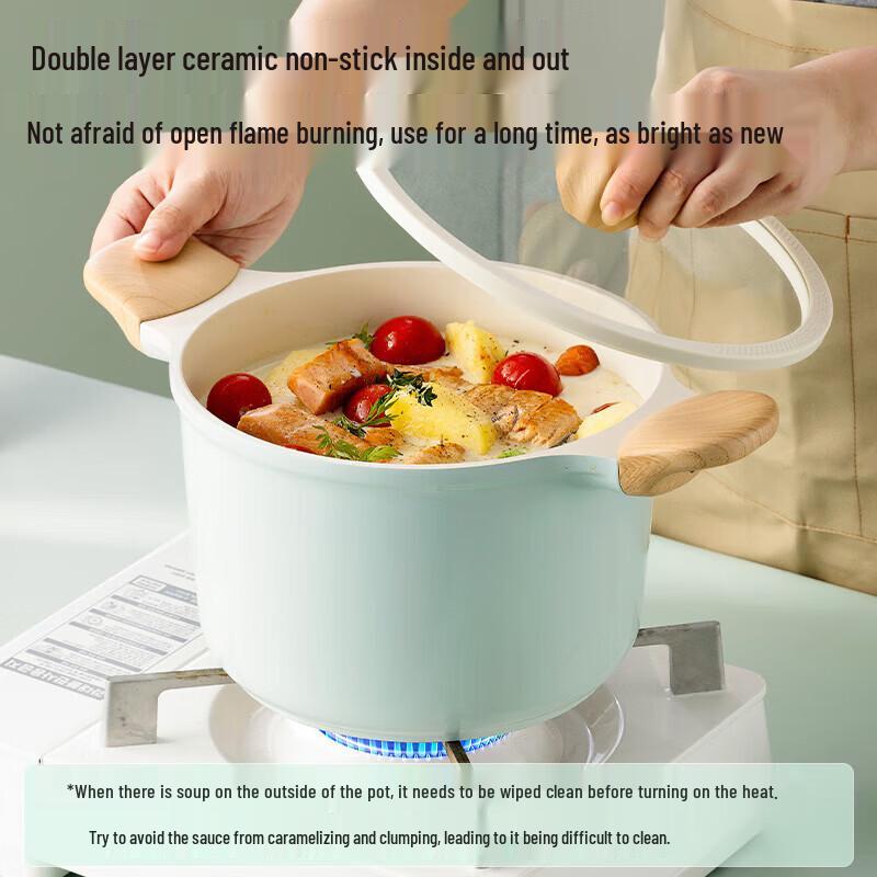 Cooker King 22cm Ceramic Non-stick Soup Pot
