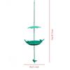 Outdoor Bird Feeder Bird Food Bowl Bird Feeder Wild Bird Feeders Squirrel-Proof Garden Decor Iron Outdoor Bird Baths Bird