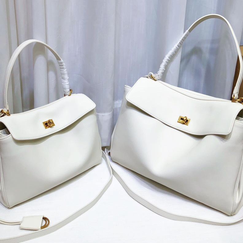 New B-home Rodeobag Leather High-end Handbag Buckle Commuting Armpit Bag Women's Bag