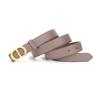 Smooth Buckle Women's Genuine Leather Belt Two-color Dual-purpose Versatile Decorative Jeans Trousers Cowhide Belt Women's Belt