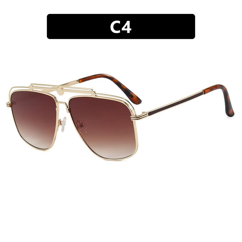 

Vintage Fashion Woman and Man Sunglasses Active Orange Color Full Frame Multi Color Eye Wear Luxury Style as pictures