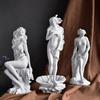 Venus Goddess Sculpture, Matte White Resin Venus Figurine, European Style Artistic Desktop Decoration for Living Room Study Room Home Office Decor