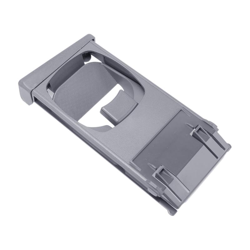 1 Pair Front Dash Cup Holder Trim Grey Fit for Toyota Hilux Vigo Fotuner 2005 2006 2007 2008 2009 2010 2011 2012 2013 2014