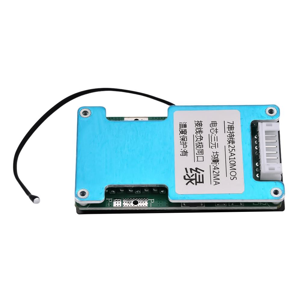 7S 15A 20A 25A Lithium Battery Charging Protection Board Battery Management System Active Equalisation Module TEMP Control