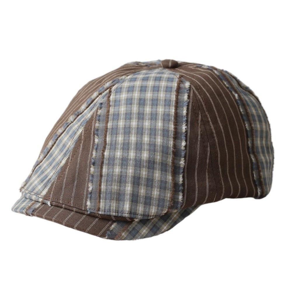 Korean Style Plaid Berets Y2k Painter Hat Vintage Newsboy Caps  Outdoor