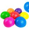 Inflatable Half Sphere Massage Ball Yoga Balls Massage Fitball Exercises Trainer Balancing Ball for Gym Pilates Sport Fitness
