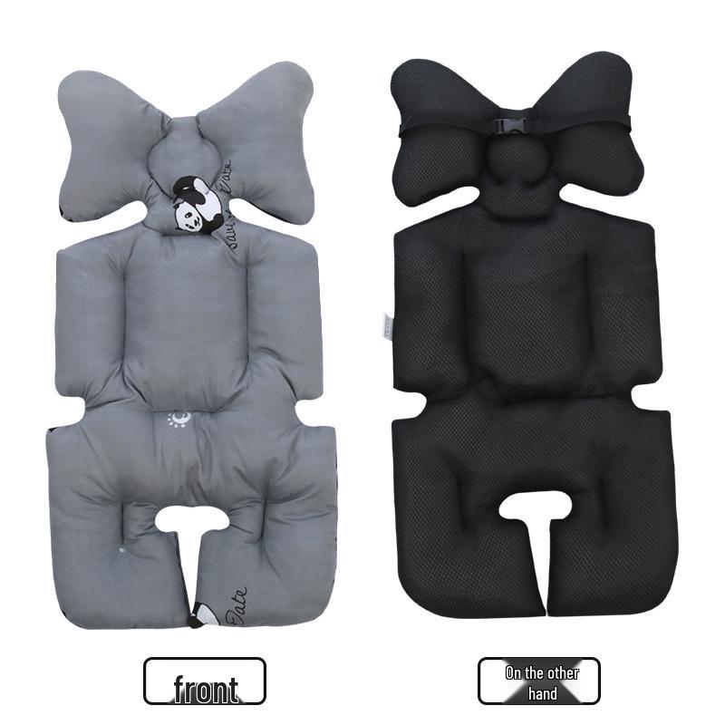 Korean Style Reversible Cotton Baby Stroller and High Chair Cushion