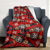 Wrestlemania Customize Text Blanket Lightweight Personalized Blanket Durable Comfort for Living Room Couch Seaside Office Four Seasons Universal