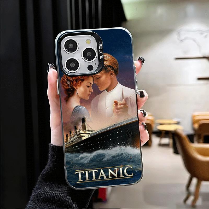 Titanic Movie Rose Jack Soft Phone Case for iPhone 15 16 17 Pro Max 17Air 16E 14 Plus 13 12 Mini Shockproof Cover Back Shell