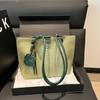 High-end Exquisite Niche Bag Women's Fashionable Versatile Female Portable Shoulder Bag Simple Soft Ladies Tote Bag