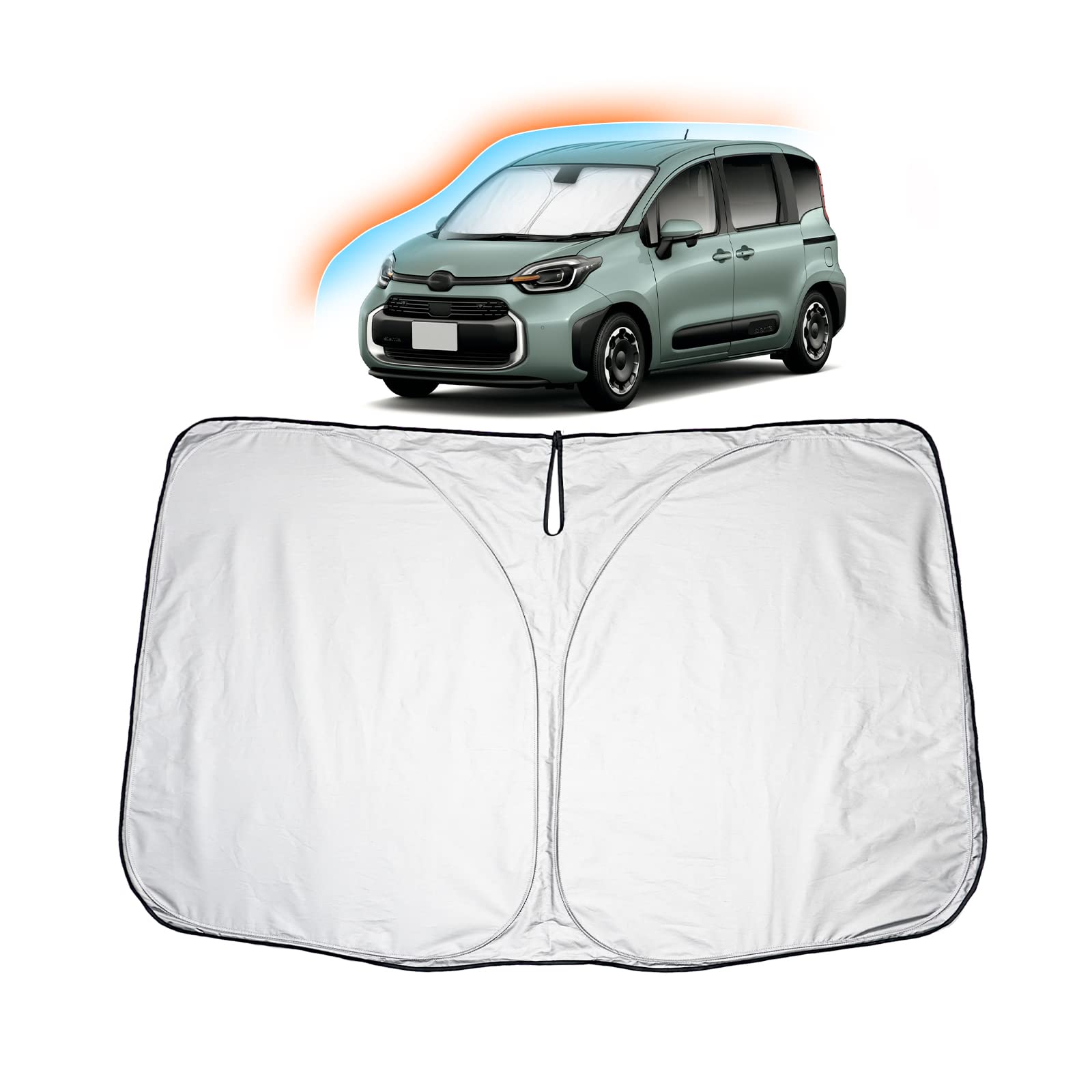 

SKTU New Sienta 10 Series Солнцезащитный козырек Sienta Тип Лобовое стекло Sienta Эксклюзивная Защита от солнца Защита от жары Защита от УФ-лучей Легкая установка Удобный