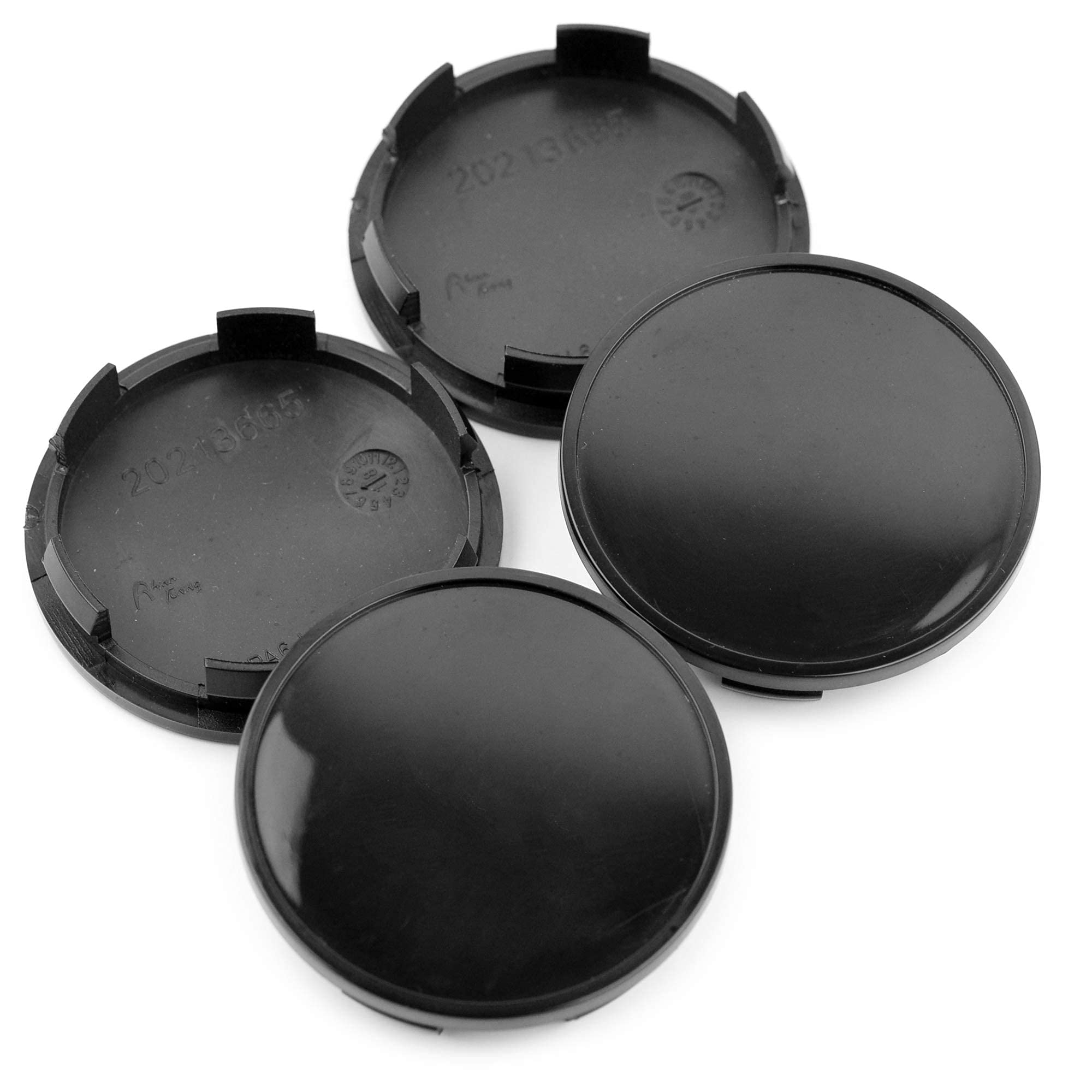 

Set of 4 Wheel Center Caps, 65mm Outer Diameter, 59mm Inner Diameter, Simple Center Caps
