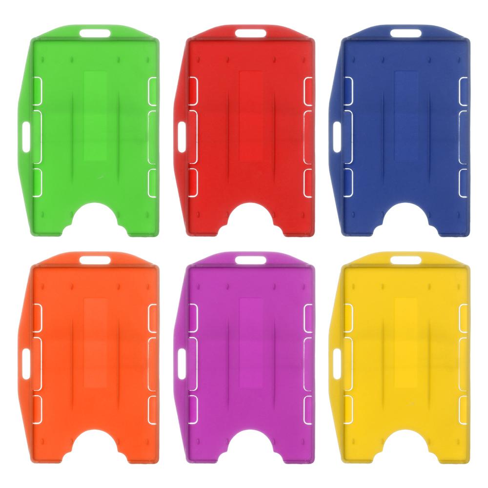ID Business Case Badge Office School ID Card Pouch Card Sleeve Name Card Work Card Holders