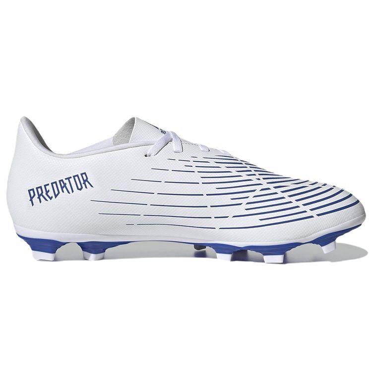 Adidas Predator Edge.4 FG White Hi-Res Blue Men Sneakers Cloud-White GW2356