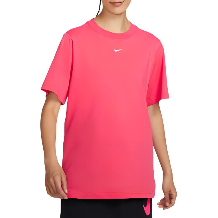 

Nike Sportswear Dopamine Comfort Crew Neck Cotton Loose Short Sleeve T-Shirt Women T-Shirts Purple White FD4150629 XS