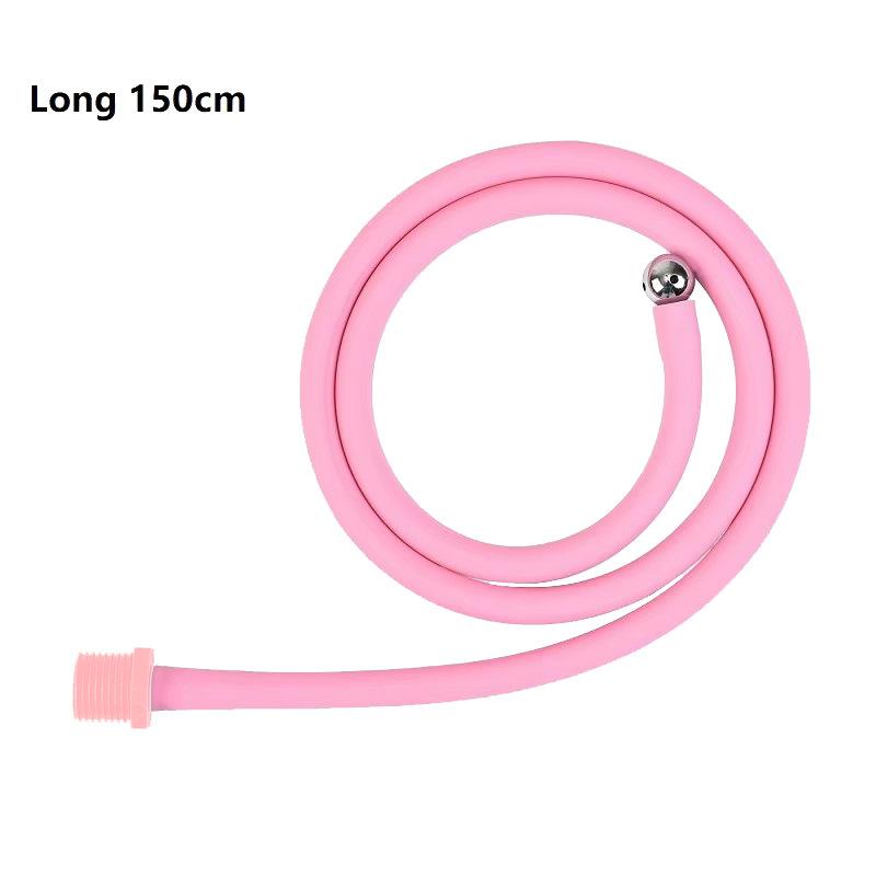Silicone Pink Metal Back Court Anal Yin Washing Cleaning Sausage Filler Women Washing Device Unisex Adult Sex Product