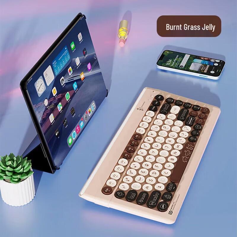 

Fude K8880 Ultra-Thin Silent Wireless Jelly Keyboard