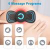 Ems Neck Massager Tens Electric Cervical Vertebra Massager Body Stretcher Patch Pulse Muscle Stimulator For Body Arm Leg Massage