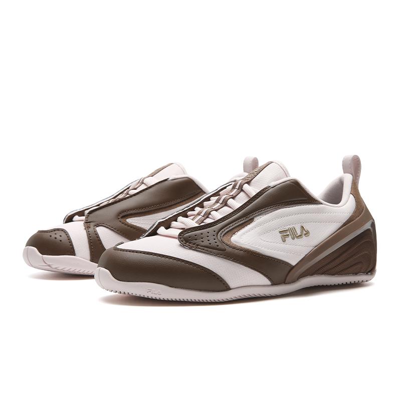 Sneakers FILA TESSERA IDC Abrasion Resistant Lightweight Low top Casual Shoes Women's Pink Brown